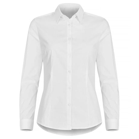 Stretch Shirt L/S Women - White - Image 1