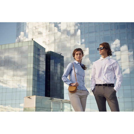 Stretch Shirt L/S Women - Dark Navy - Image 5