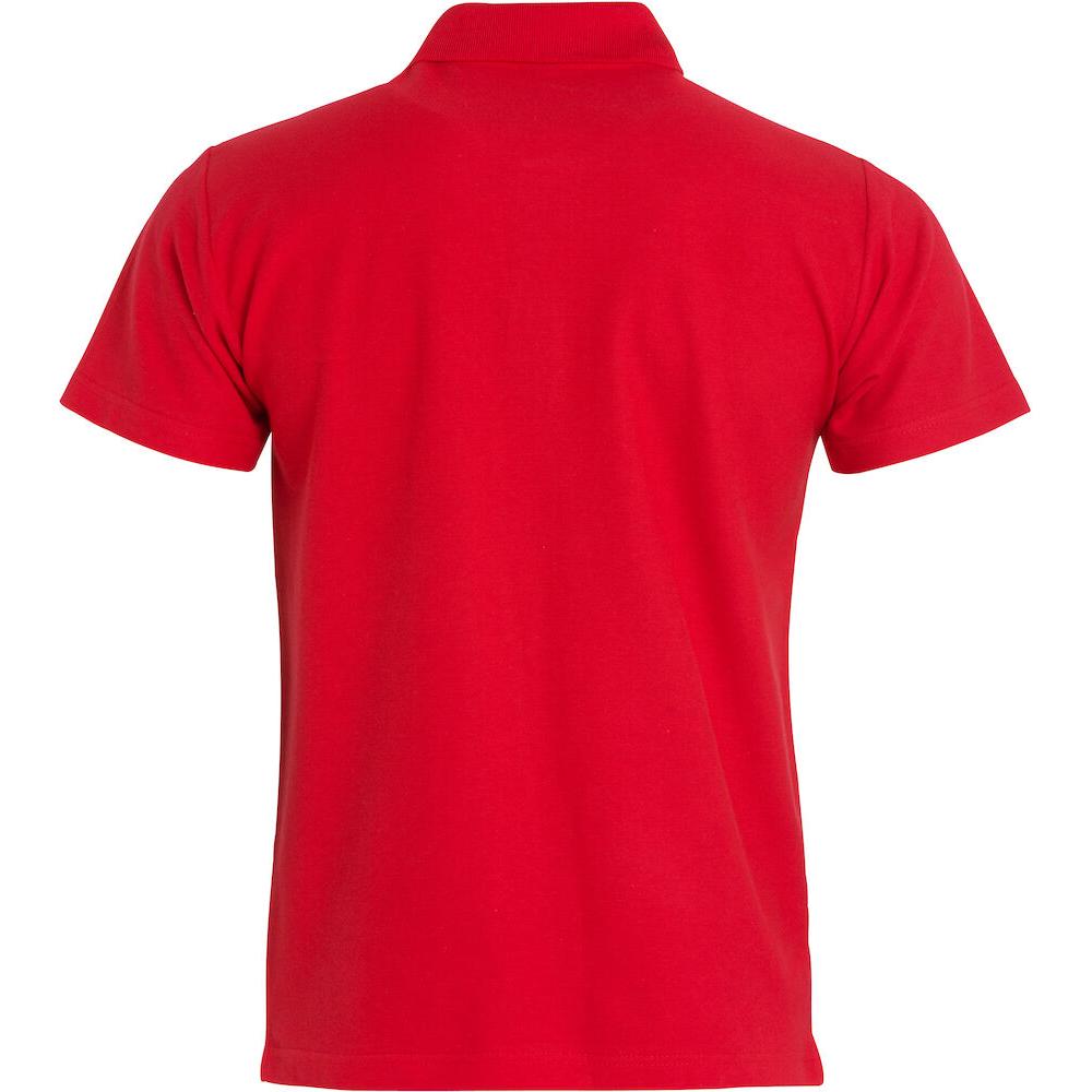Basic Polo S/S Junior - Red - Image 2