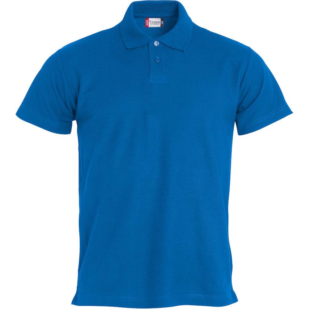 Basic Polo S/S Junior - Royal blue - Image 1