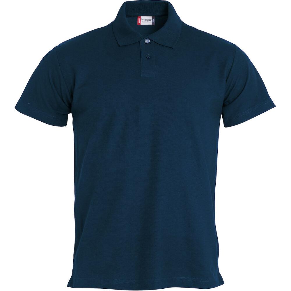 Basic Polo S/S Junior - Dark navy - Image 1