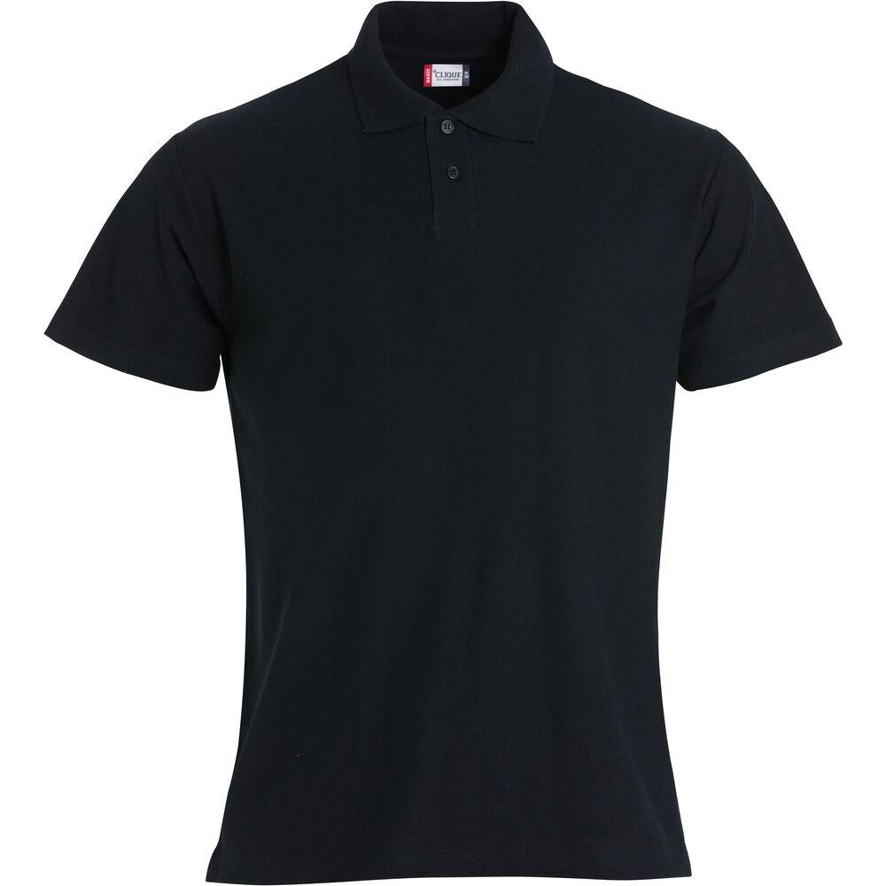 Basic Polo S/S Junior - Black - Image 1