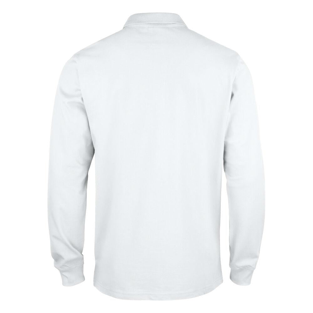 Basic Polo L/S Junior - White - Image 1
