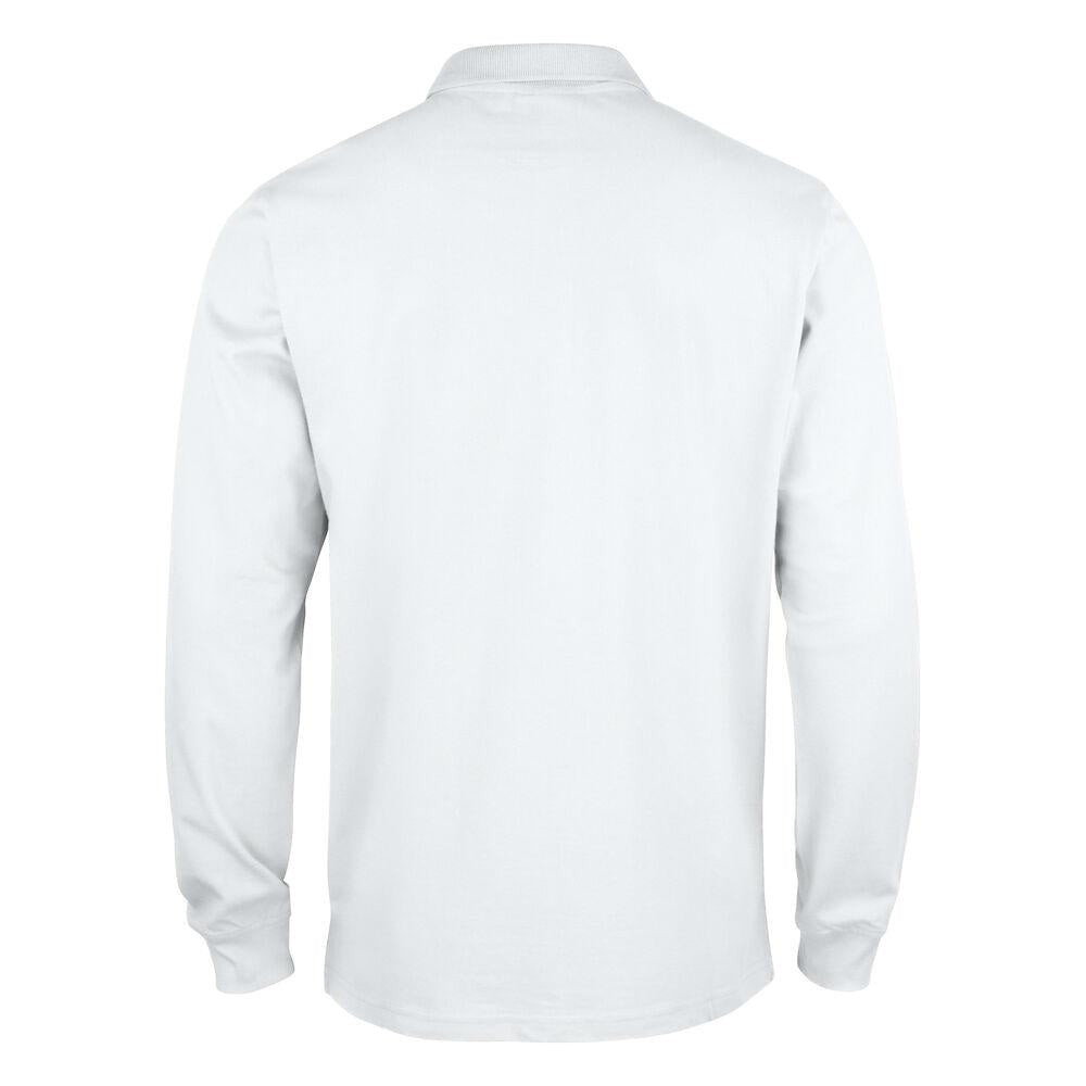 Basic Polo L/S Junior - White - Image 1
