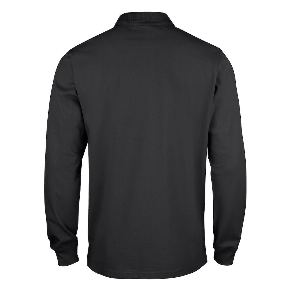 Basic Polo L/S Junior - Black - Image 1