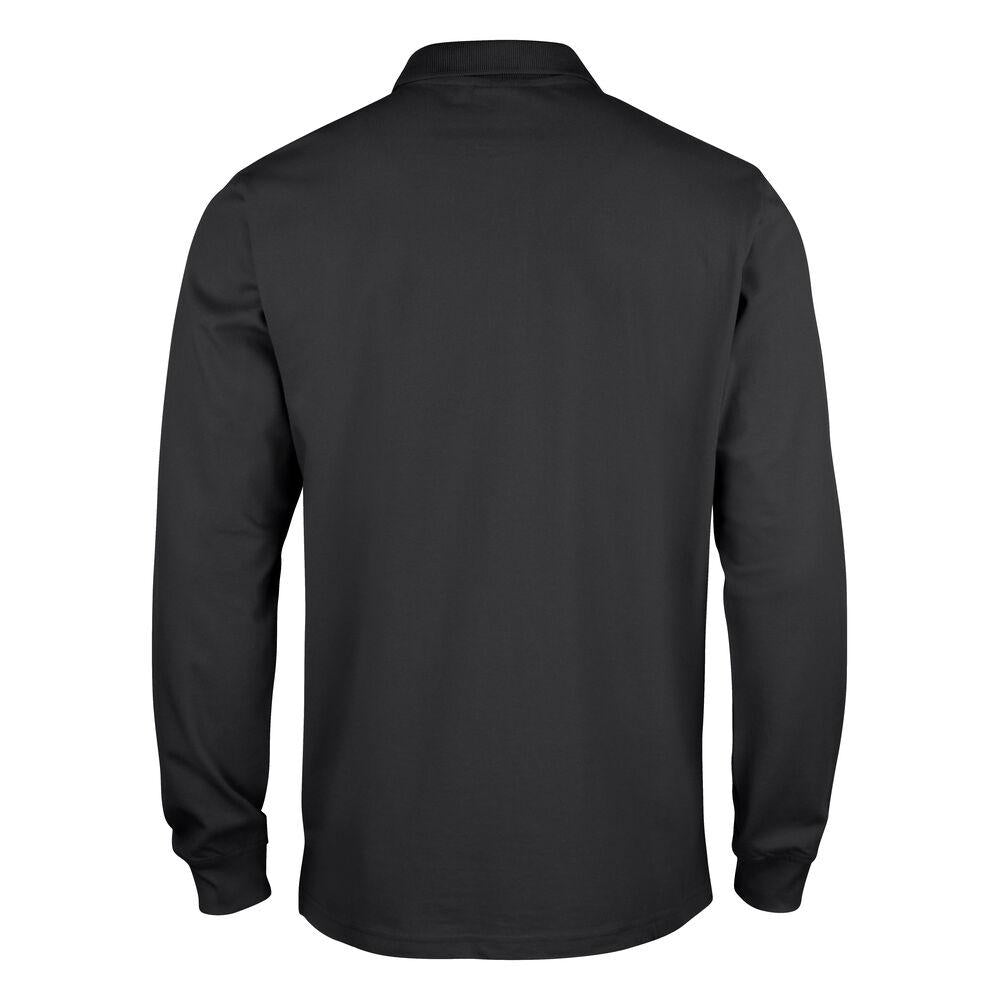 Basic Polo L/S Junior - Black - Image 1