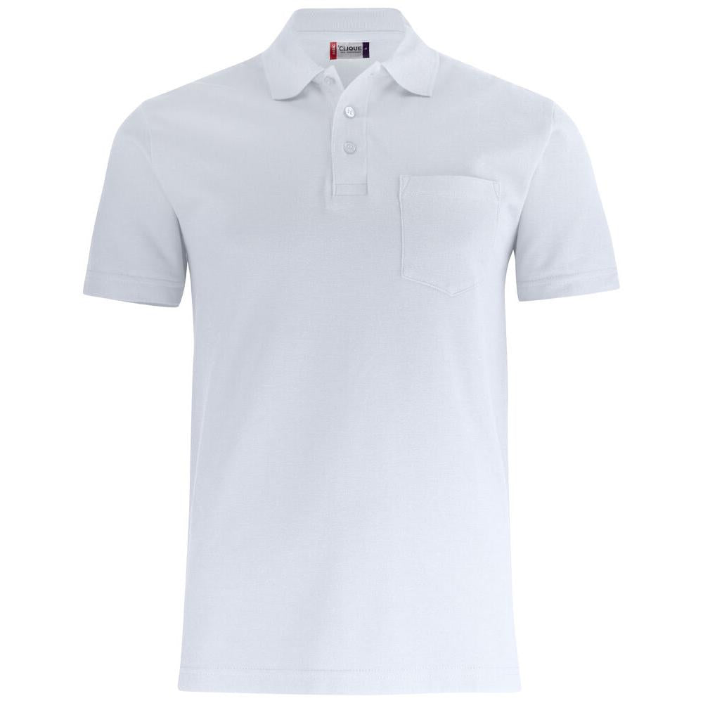 Basic Polo Pocket - White - Image 1
