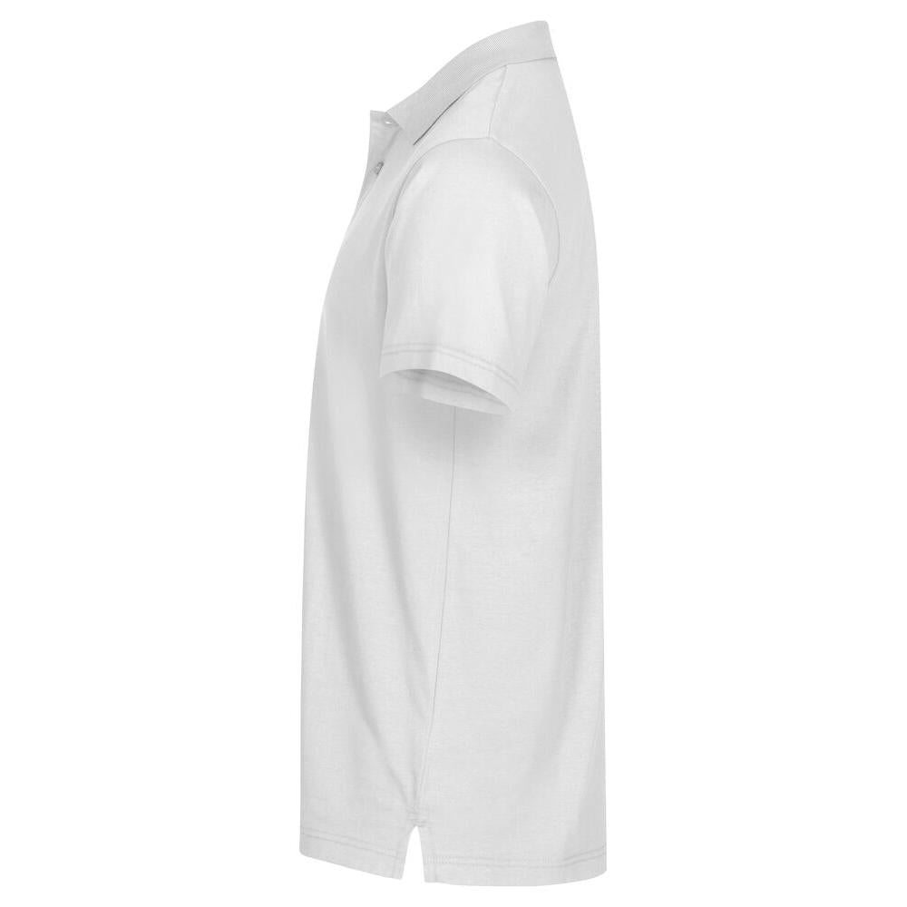 Single Jersey Polo - White - Image 3