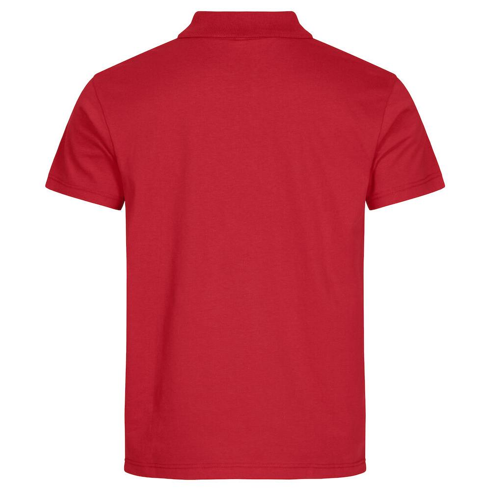 Single Jersey Polo - Red - Image 2