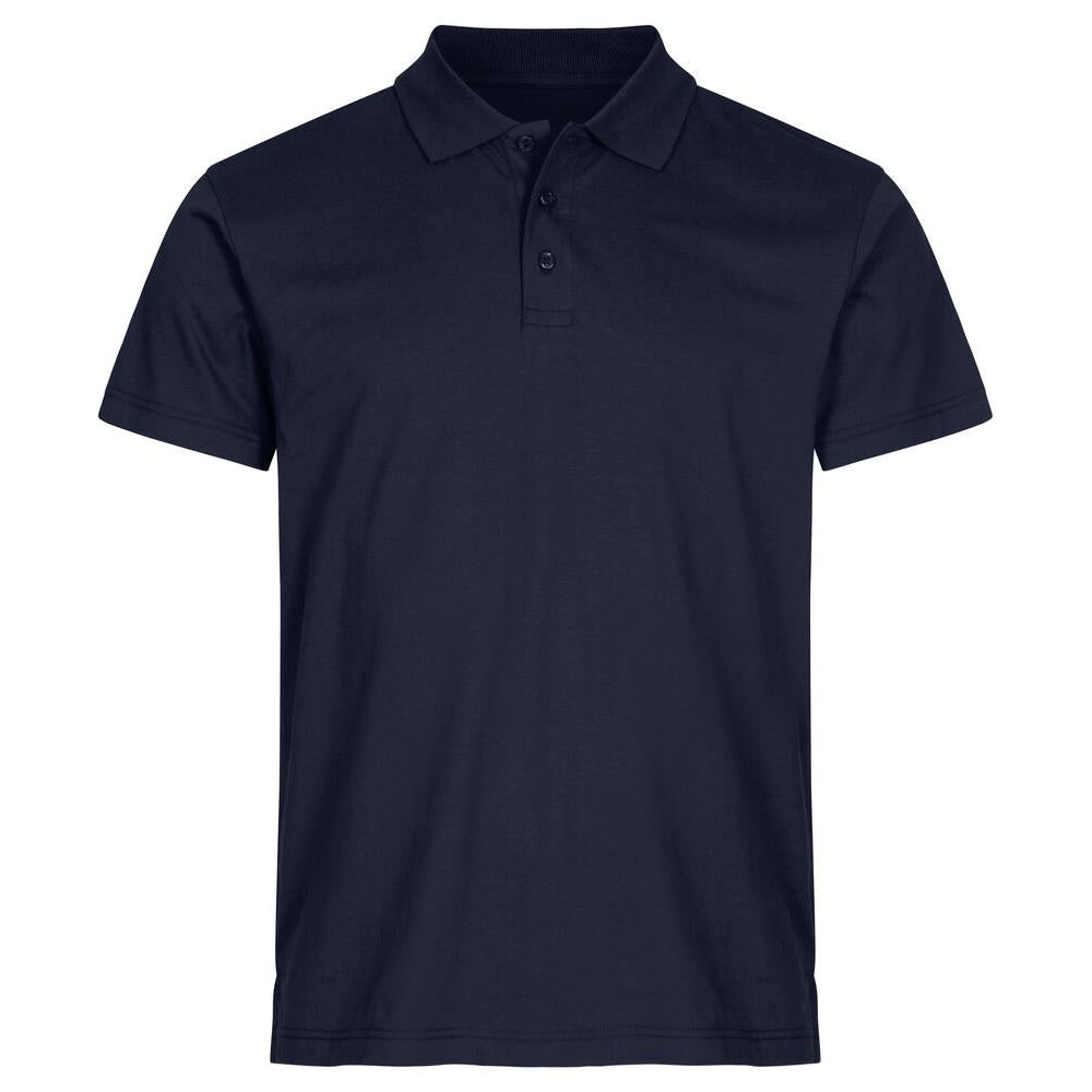 Single Jersey Polo - Dark Navy - Image 1