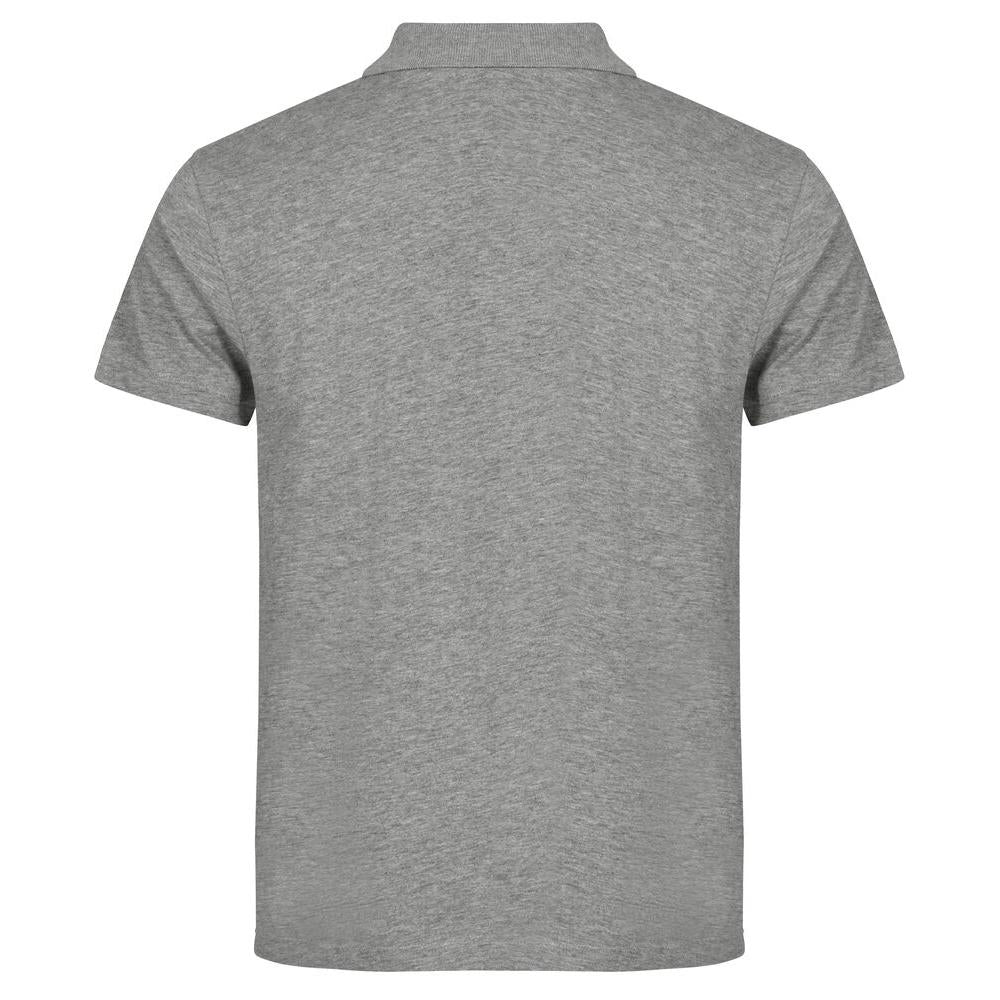Single Jersey Polo - Grey Melange - Image 2