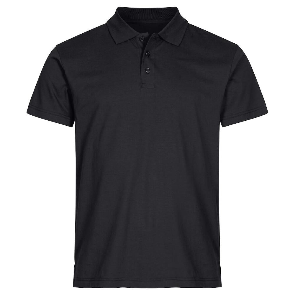 Single Jersey Polo - Black - Image 1