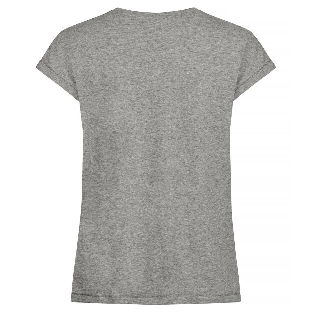 Fashion Top Women - Grey Melange - Image 2