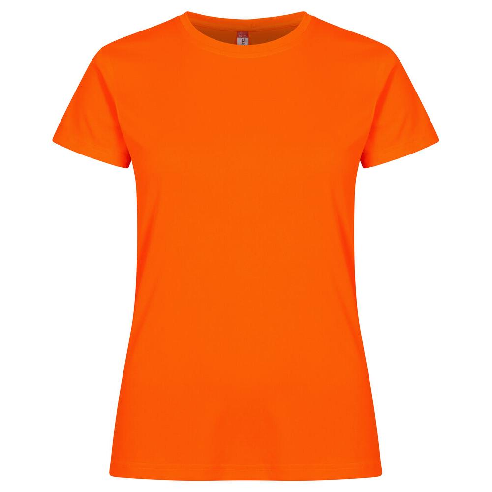 Basic Active-T Women - Visibility Orange - Image 1