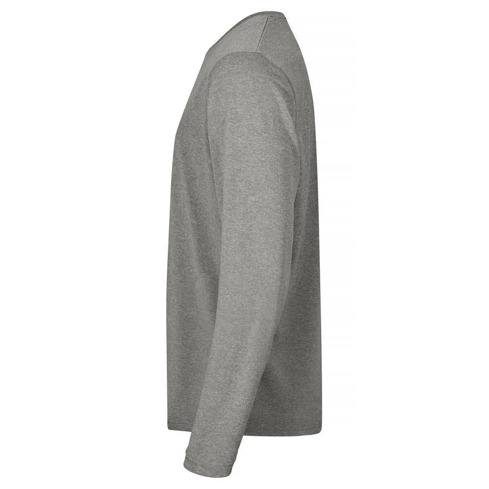 Basic Active-T L/S - Grey Melange - Image 3