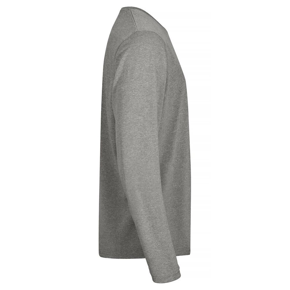 Basic Active-T L/S - Grey Melange - Image 4