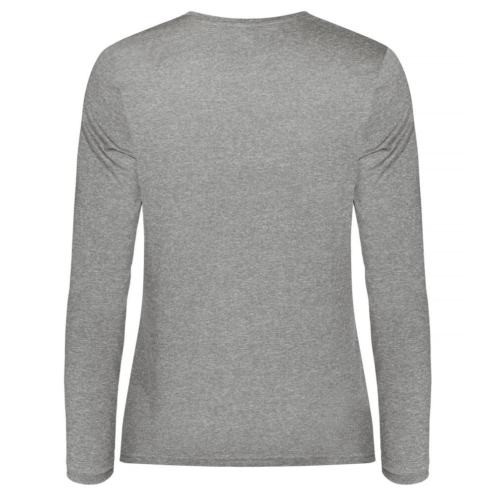 Basic Active-T L/S Women - Grey Melange - Image 2
