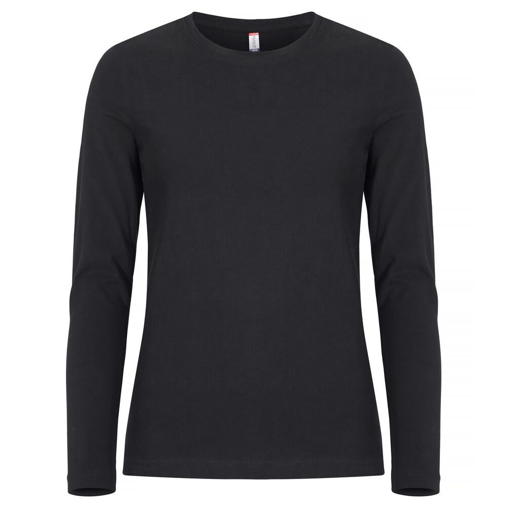 Premium Fashion-T L/S Women - Black - Image 1