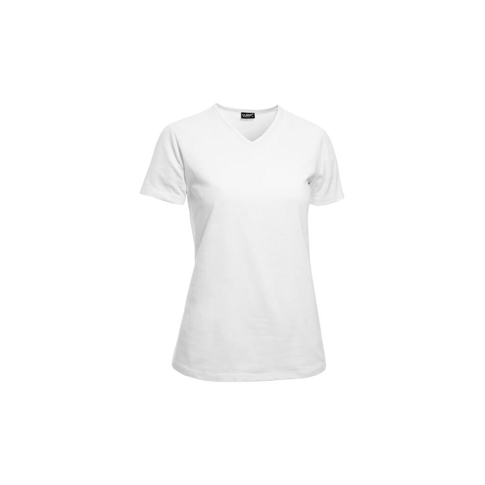 Top V-neck - White - Image 1