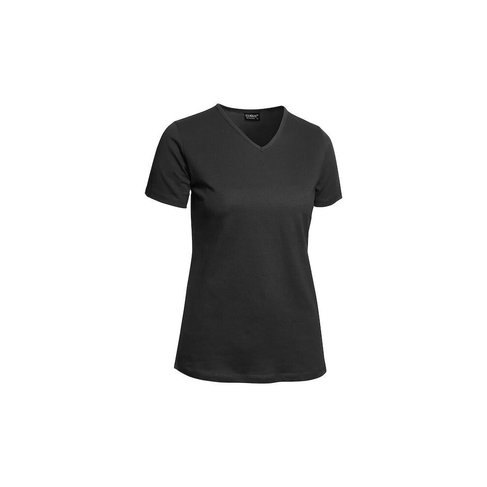 Top V-neck - Black - Image 1