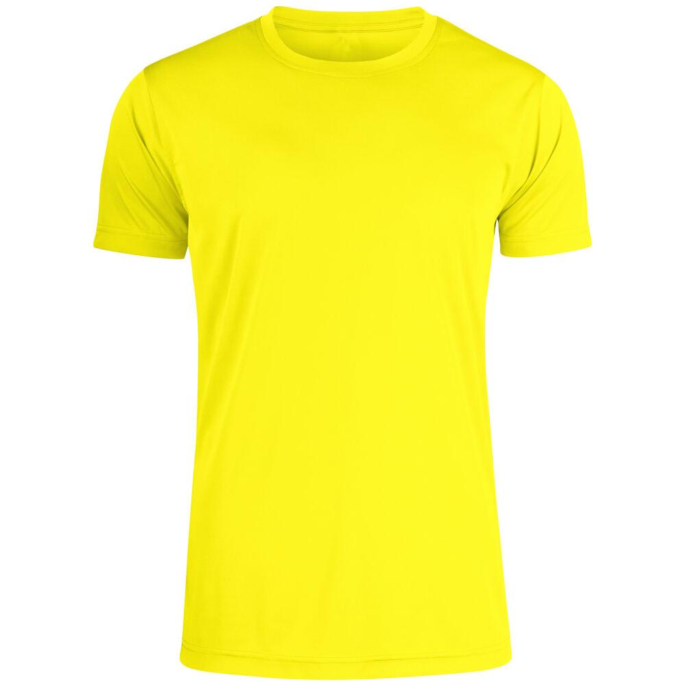 Basic Active Tee Mens - Vis. Yellow - Image 1