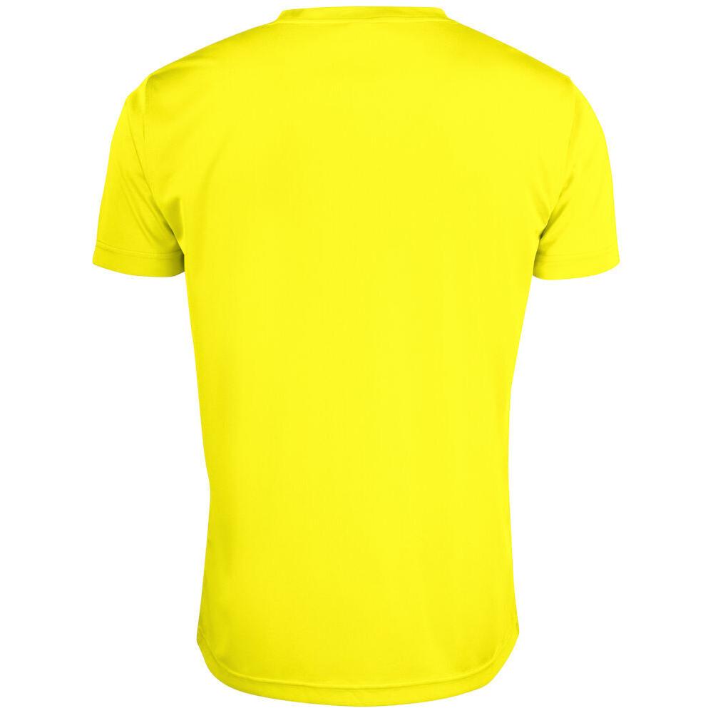 Basic Active Tee Mens - Vis. Yellow - Image 2
