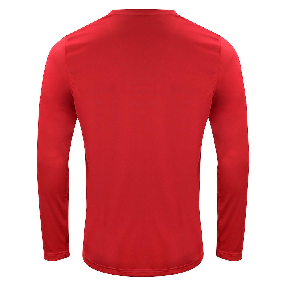 Basic Active Longsleeve - Red - Image 2