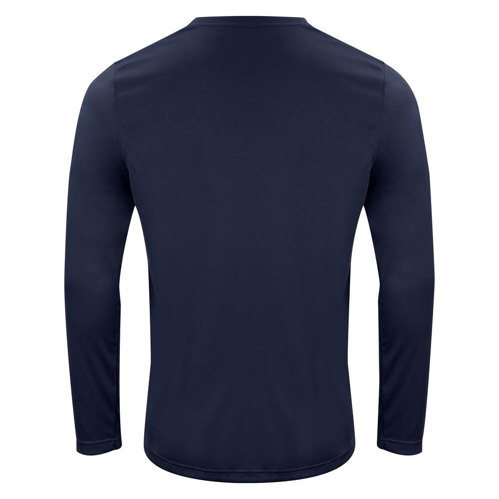 Basic Active Longsleeve - Mörk Marin - Image 2