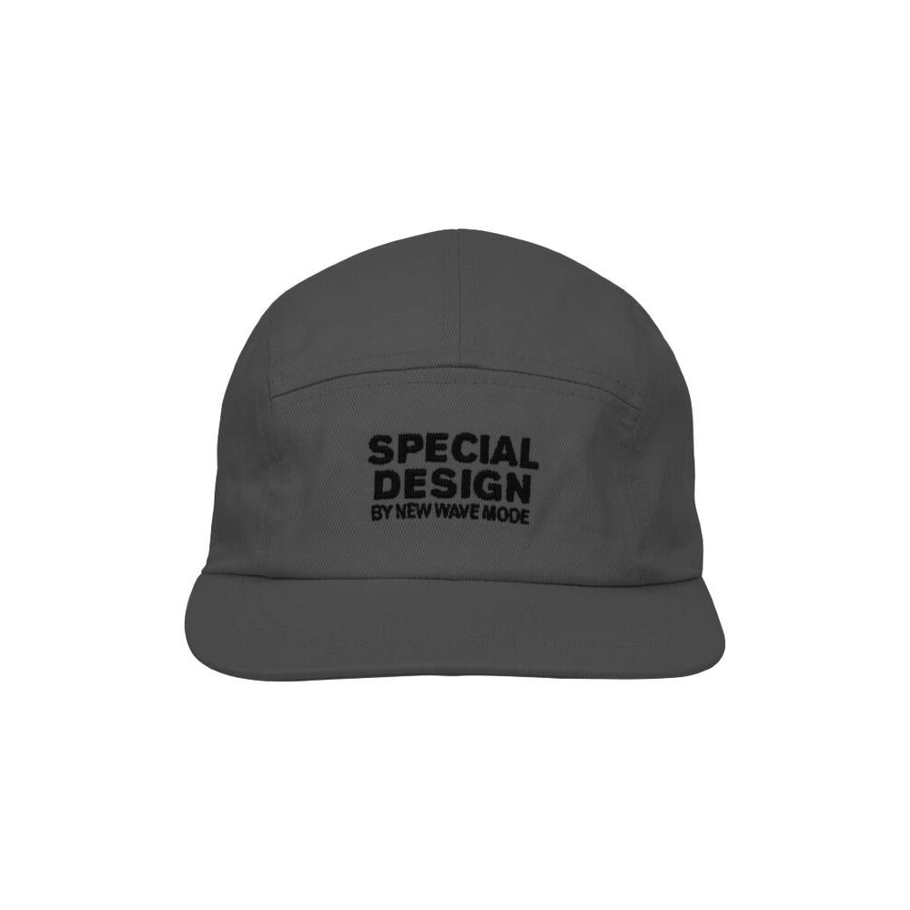 Five panel cap - Grey - Image 1