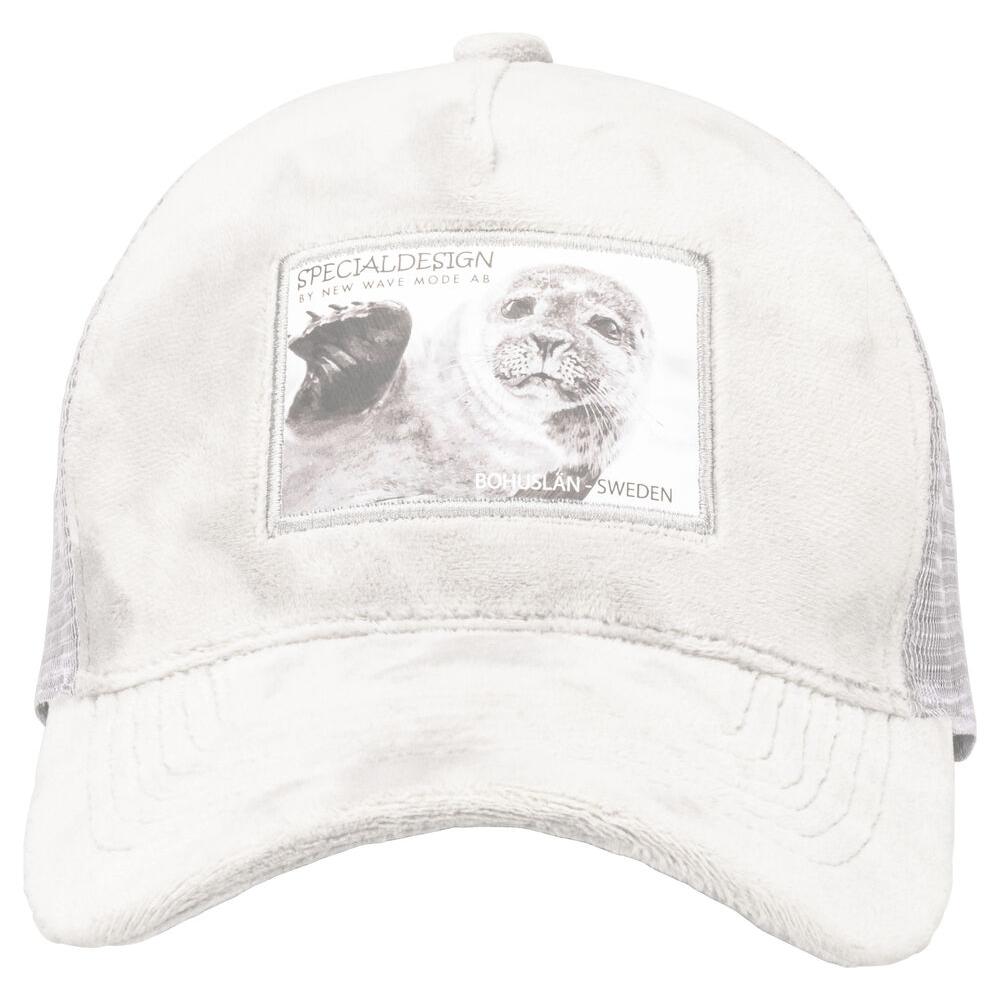 Trucker Velvet - White - Image 1