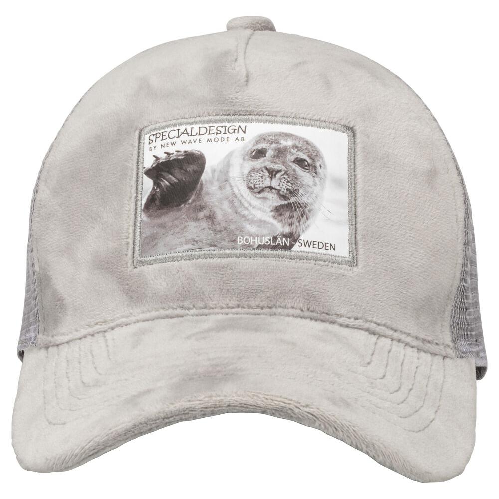 Trucker Velvet - Light Grey - Image 1