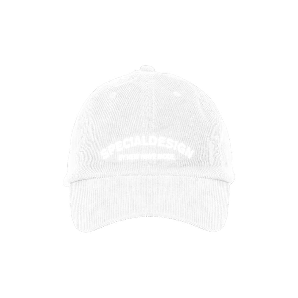 Thin cord Cap - White - Image 1