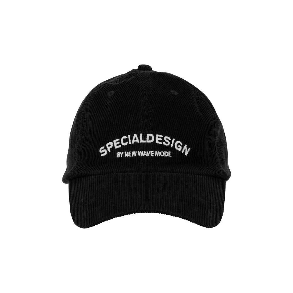 Thin cord Cap - Black - Image 1