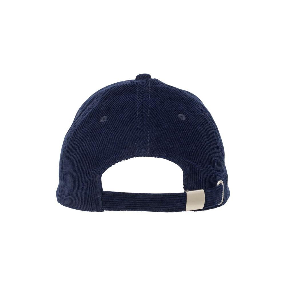 Thin cord Cap - Navy - Image 2