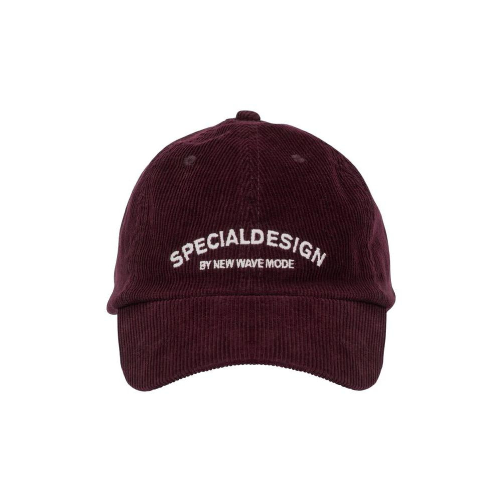 Thin cord Cap - Maroon - Image 1