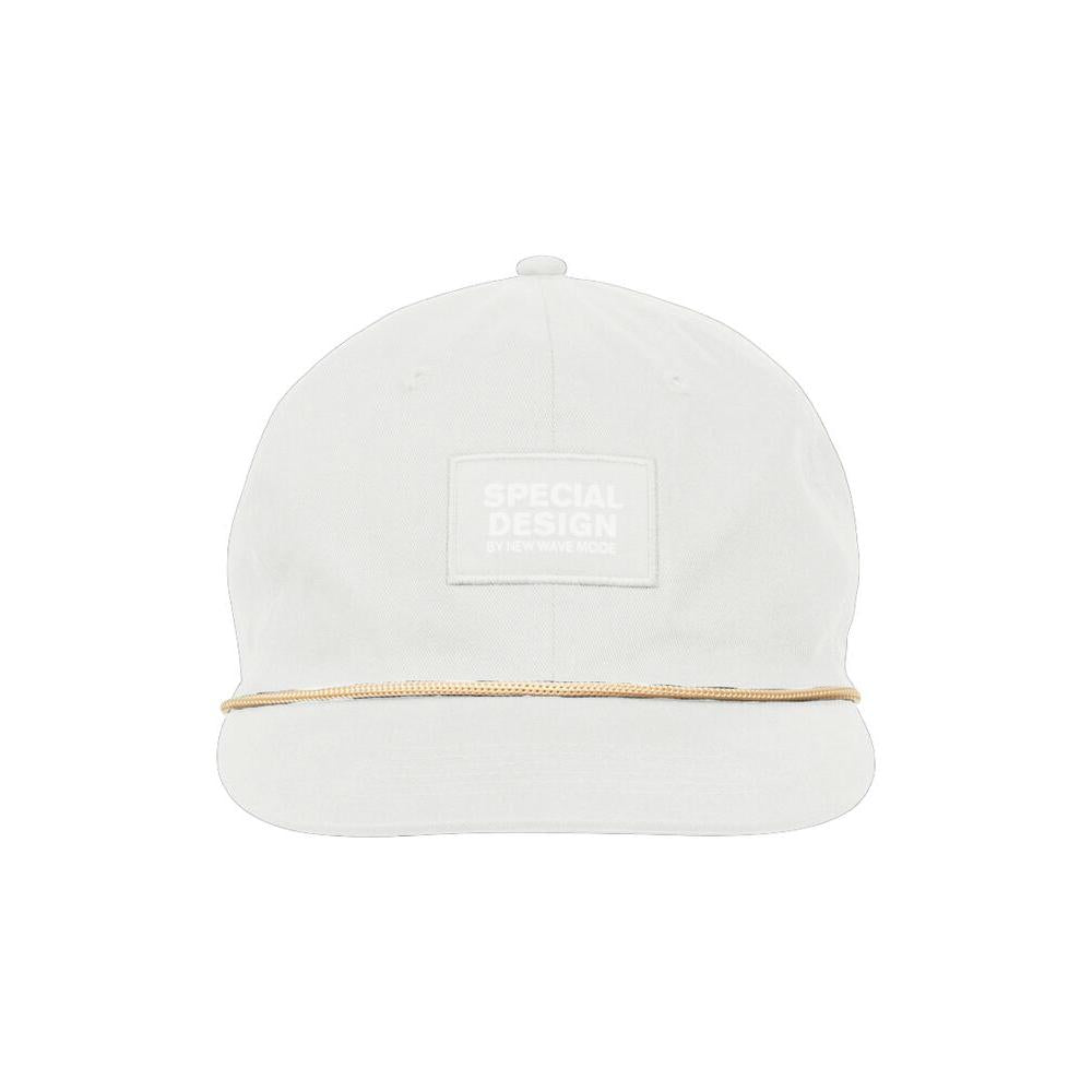 Flat dad cap - White - Image 1