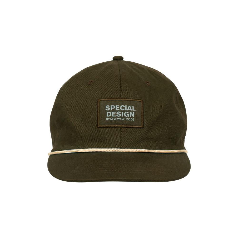 Flat dad cap - Green - Image 1