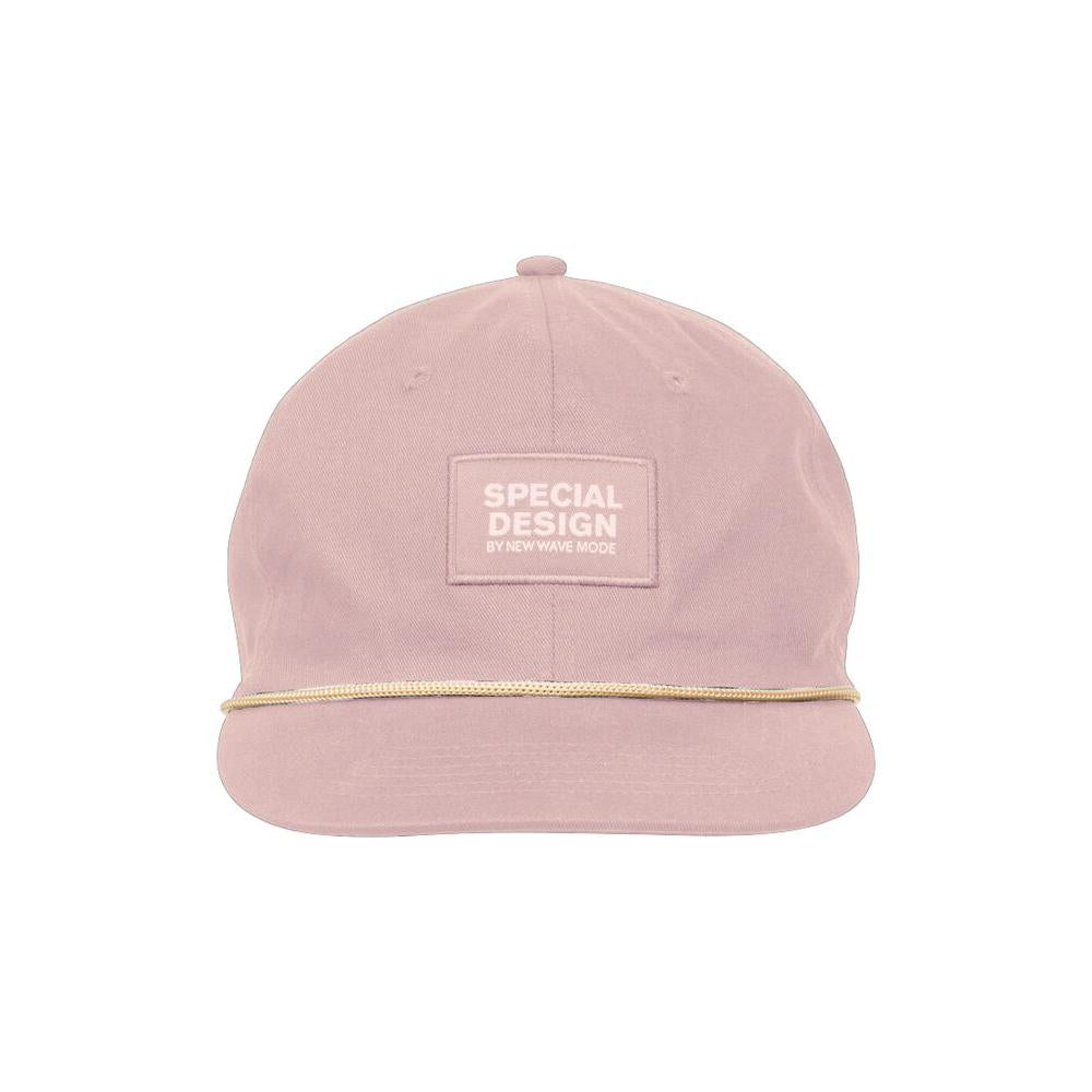 Flat dad cap - Pink - Image 1