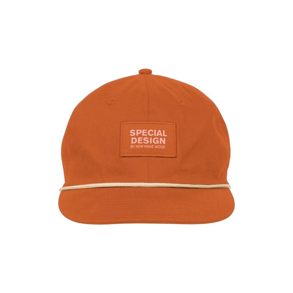Flat dad cap - Orange - Image 1