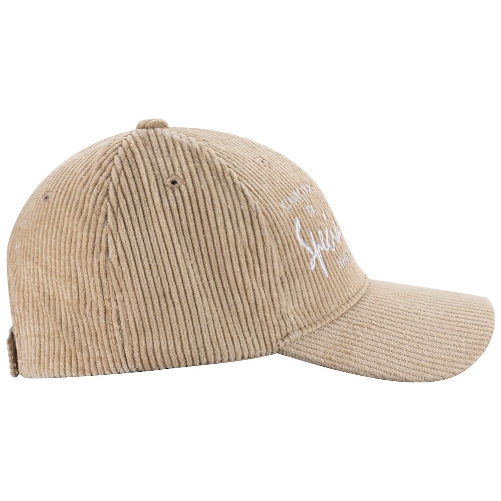 Corduroy cap - Khaki - Image 4