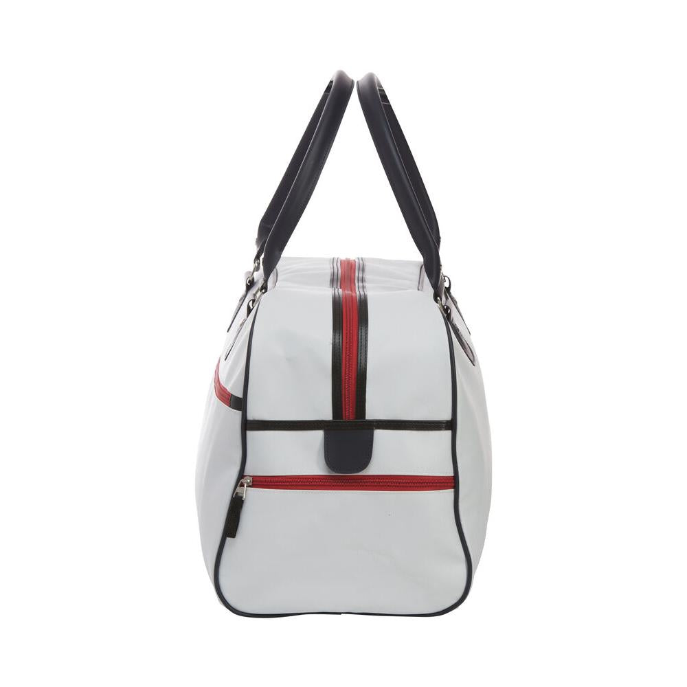 Weekend Bag - White/Red/Dark Navy - Image 3