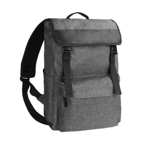Melange Backpack - Grey melange - Image 1