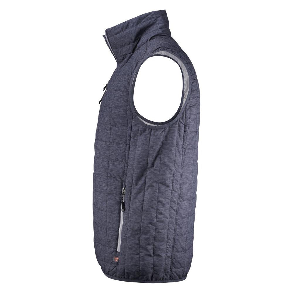 Rainier Vest Men - Antracit Blue Melange - Image 3