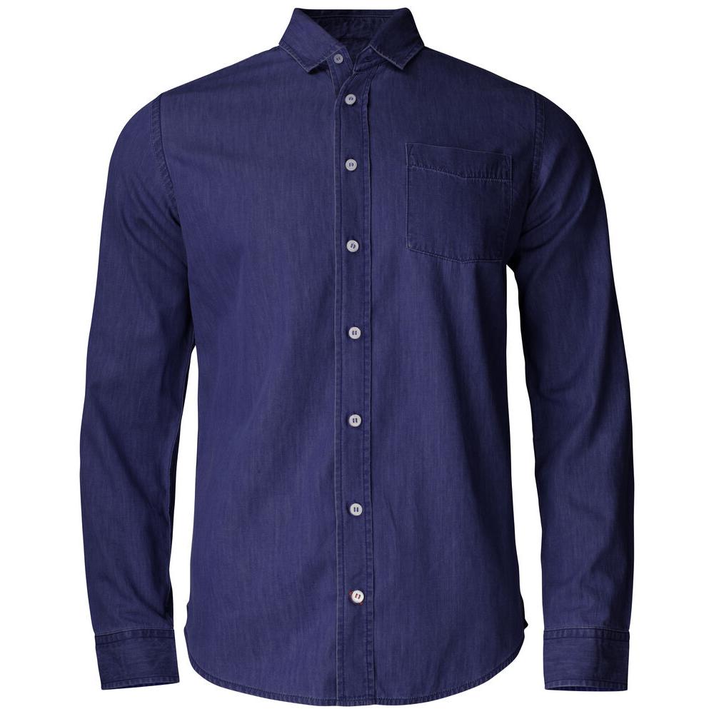 Ellensburg Denim Shirt Men - Dark Indigo - Image 1