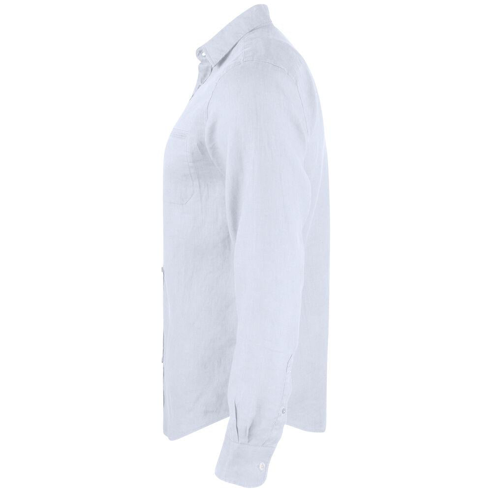 Summerland Linen Shirt Men - White - Image 3