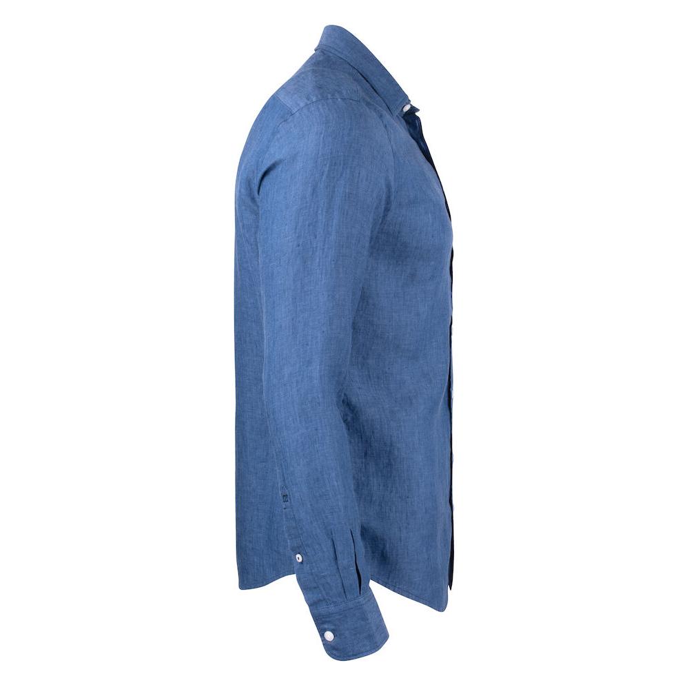 Summerland Linen Shirt Men - Dream Blue - Image 4
