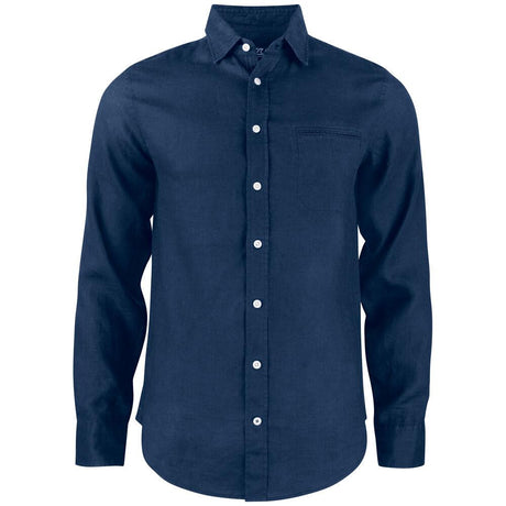 Summerland Linen Shirt Men - Dark Navy - Image 1