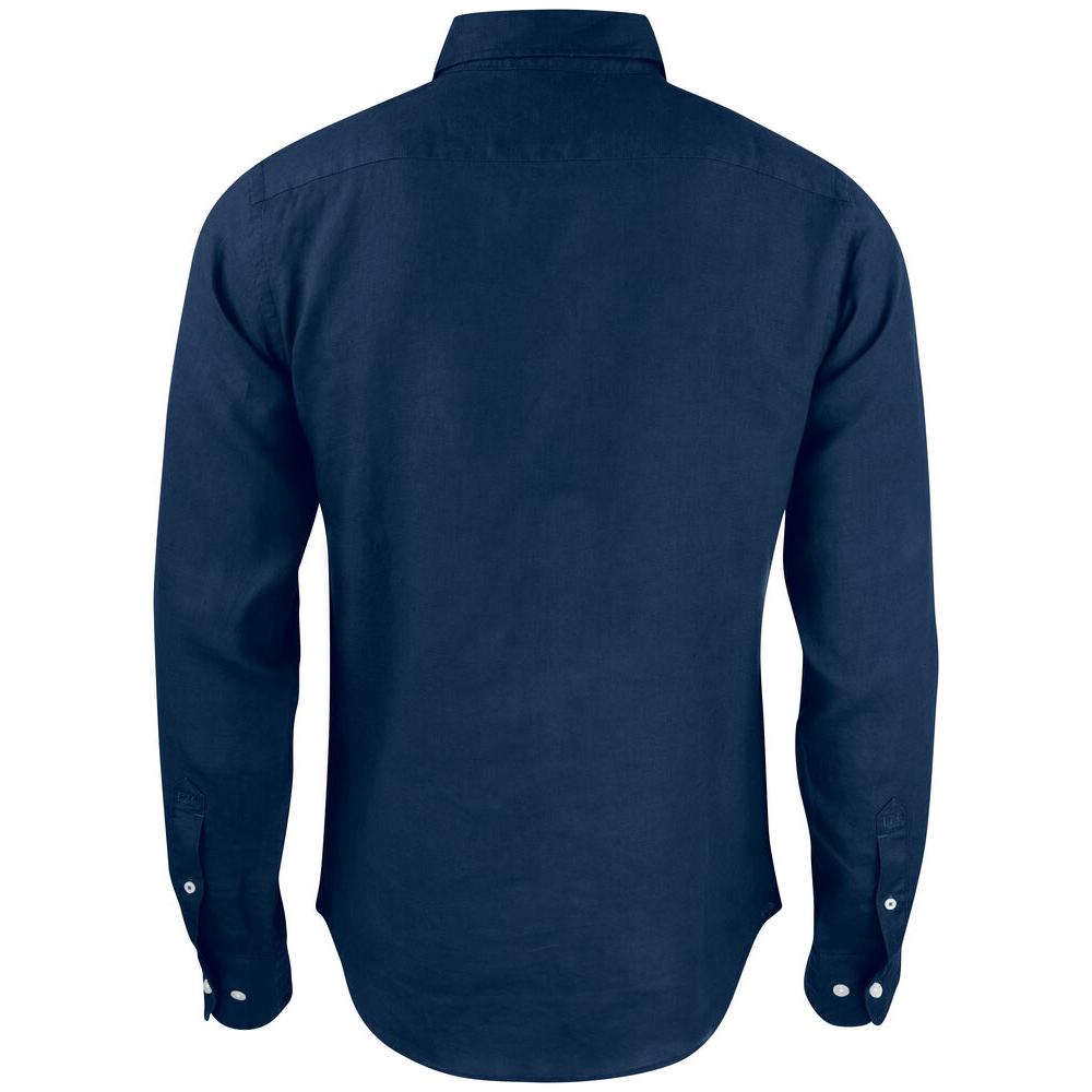 Summerland Linen Shirt Men - Dark Navy - Image 2