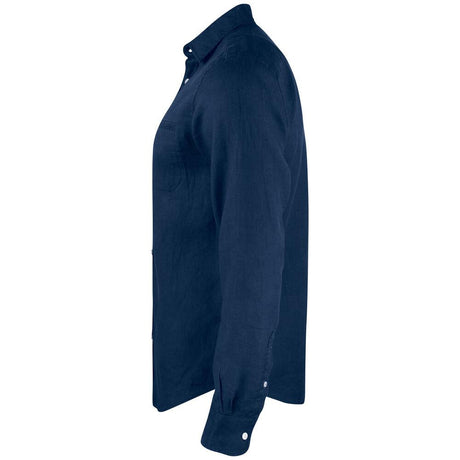 Summerland Linen Shirt Men - Dark Navy - Image 3