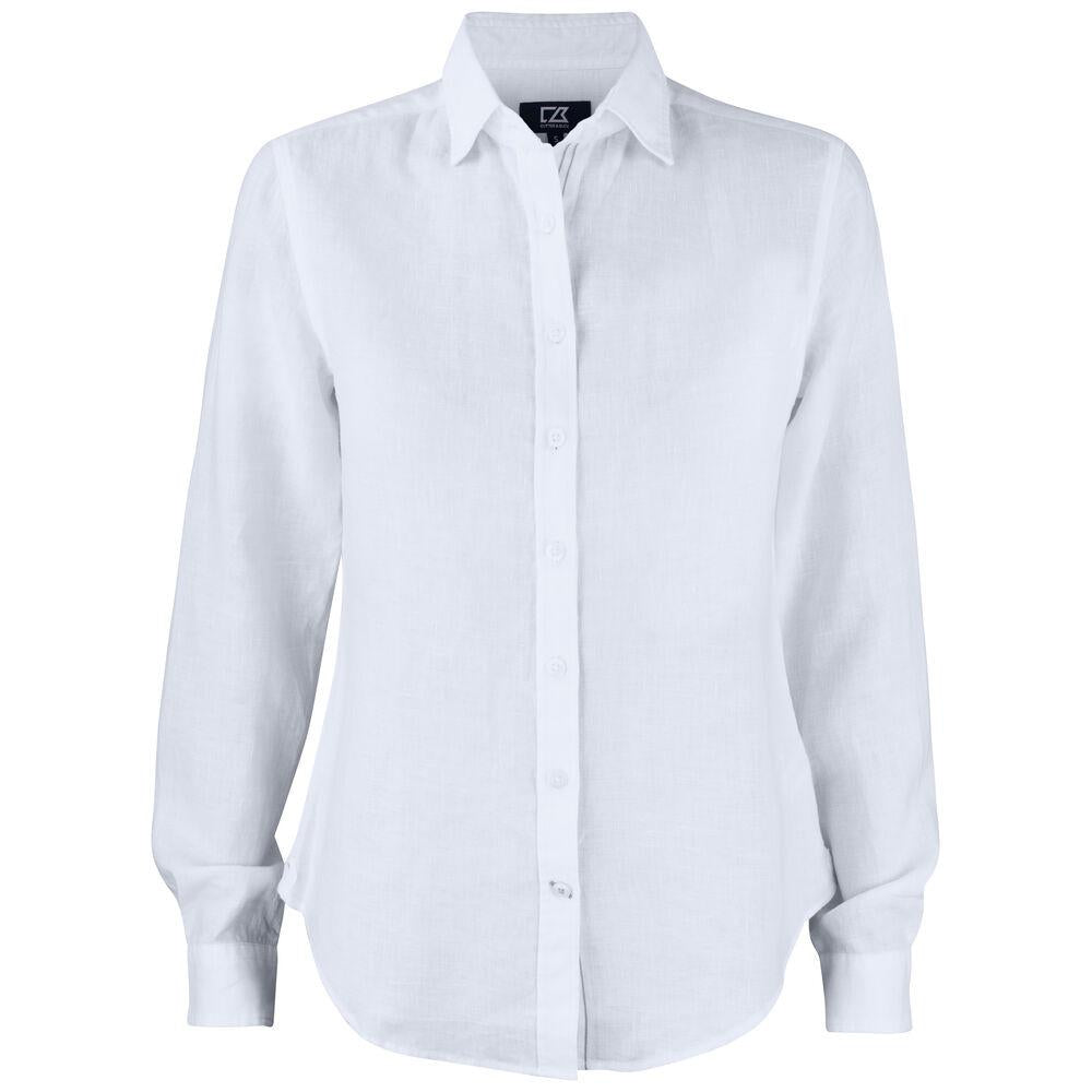 Summerland Linen Shirt Women - White - Image 1
